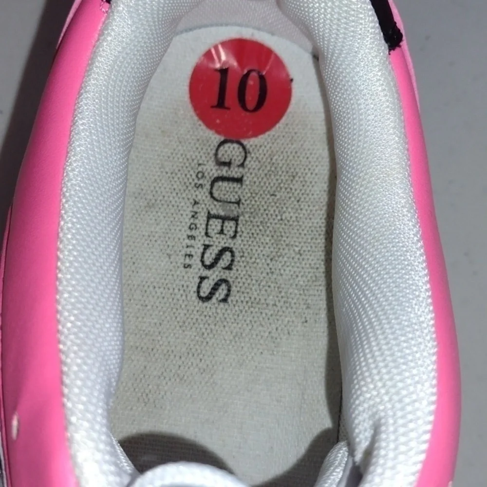 Guess Sneakers size 10 multi-colored pink yellow black